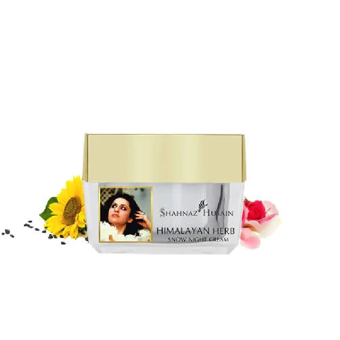 Shahnaz Husain Himalayan Herb Snow Night Cream, 40 g-2.webp